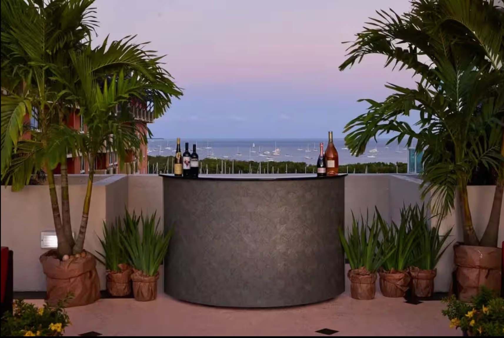 Rooftop terrace for relaxation