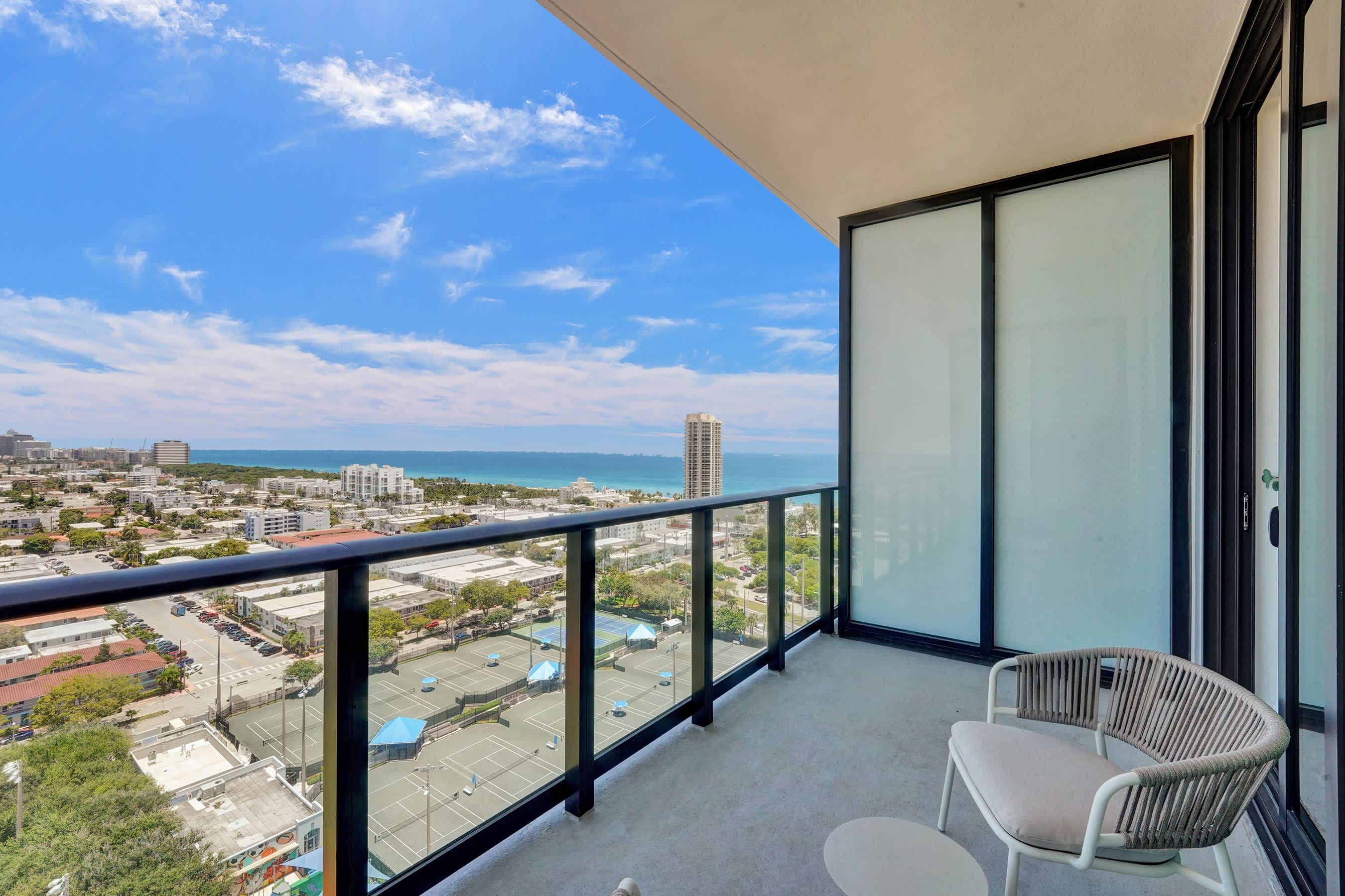 Expansive terrace perfect for capturing the coastal breeze.