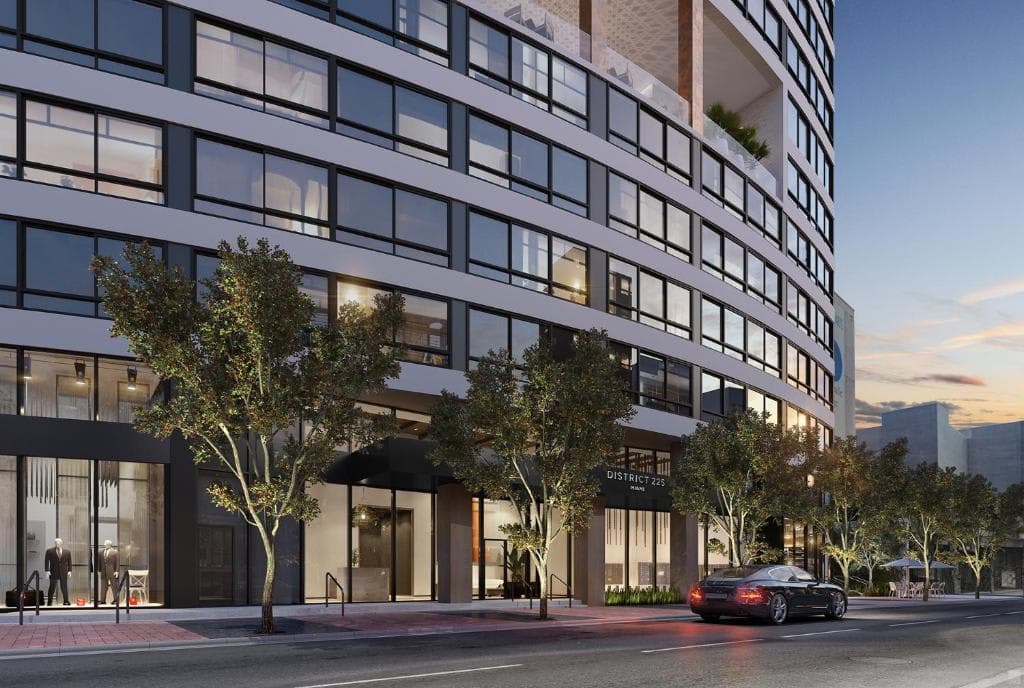 Modern Apartment Building Exterior