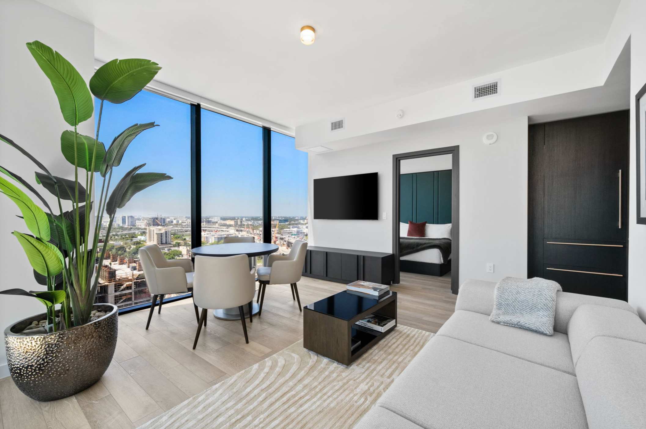 Bright, sophisticated urban living.