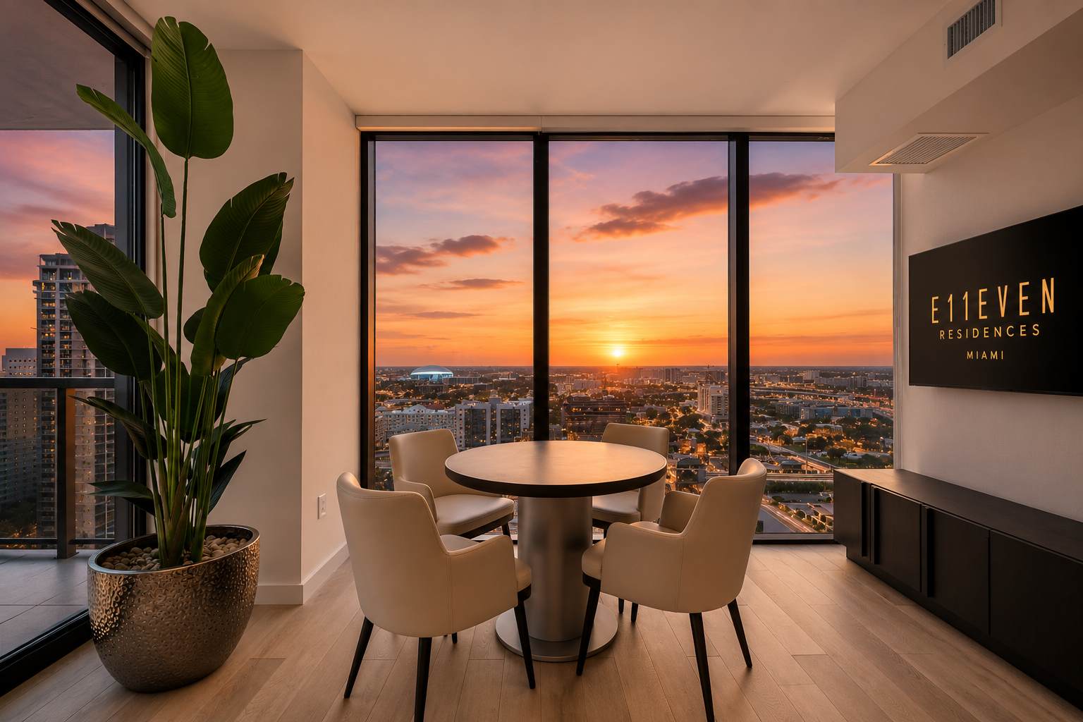 Elite E11EVEN Rooftop Pool and City Views