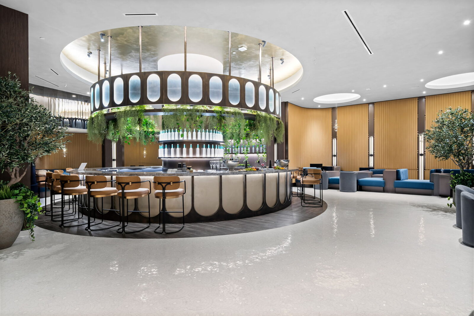 Cocktail bar at E11EVEN Hotel, Downtown