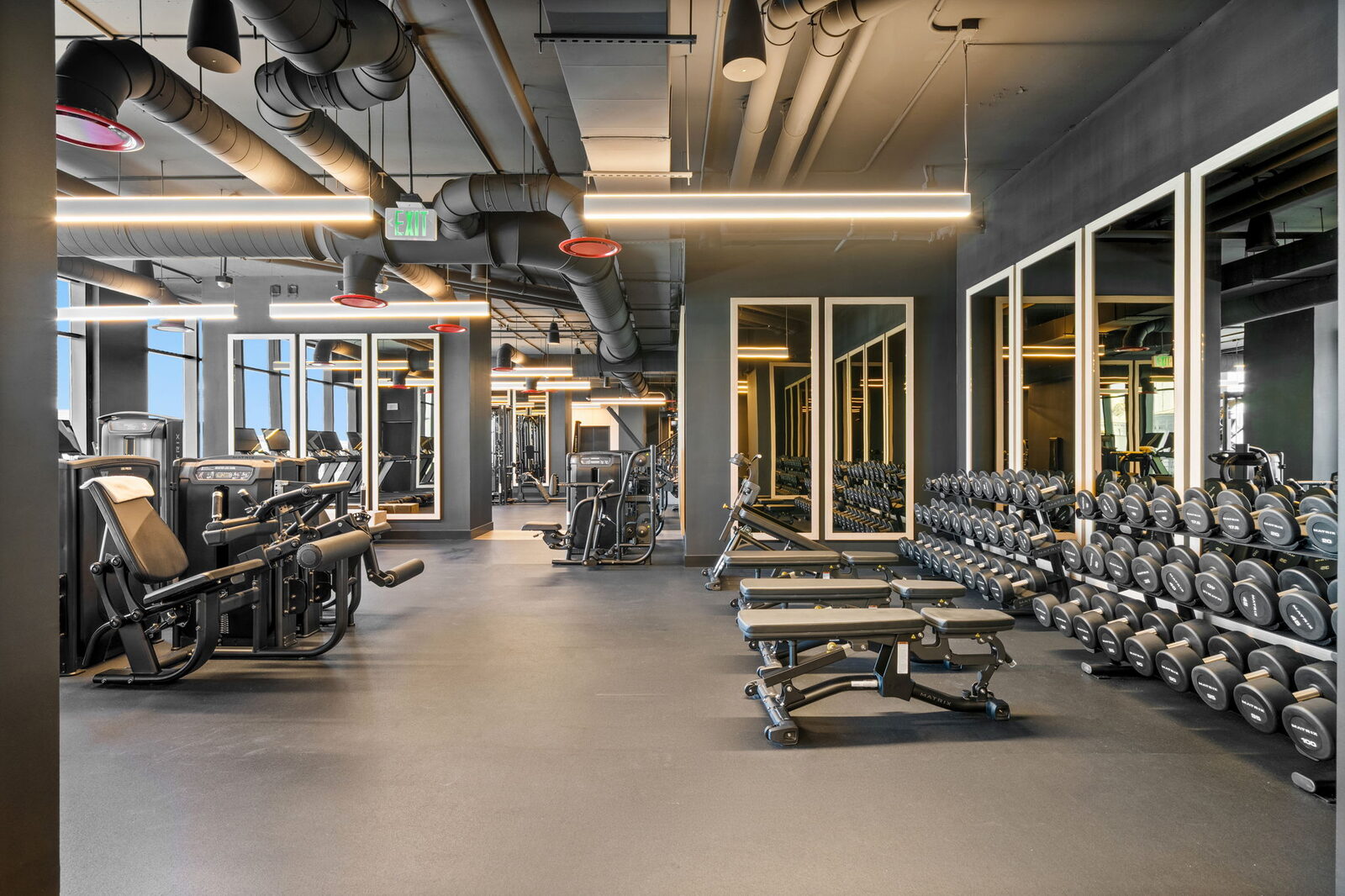 Fitness center at E11EVEN Hotel, Downtown